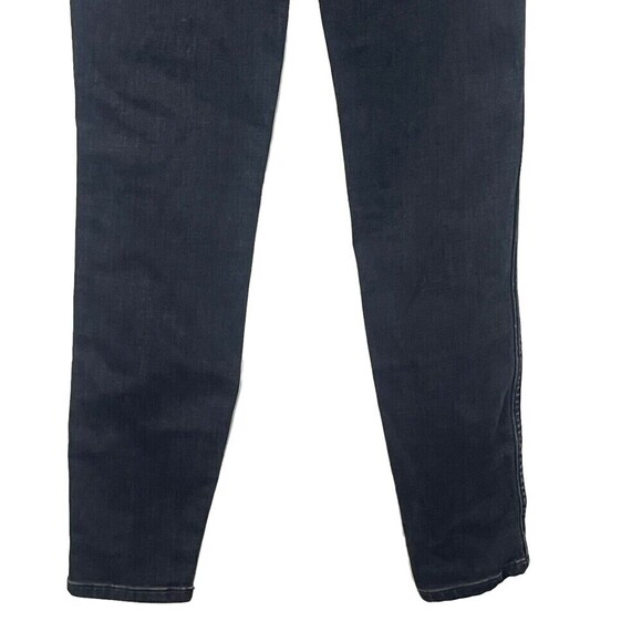 THE GREAT. The Super High Rise Jeans Women’s Size 25 Black Washed Skinny Fit - Picture 7 of 12